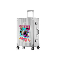 Logo customized high-end aluminum frame pull rod box high-end atmosphere of the second-grade Wan Wheel Travel Box