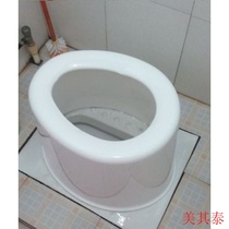  Toilet squatting toilet chair for elderly pregnant woman portable mobile toilet reinforced non-slip domestic
