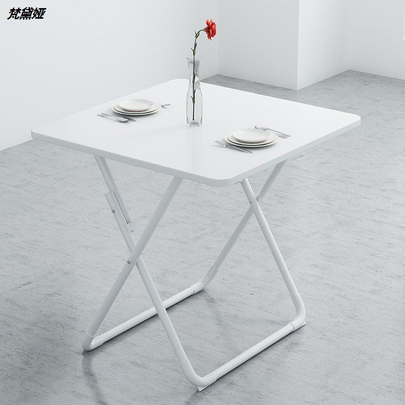 Foldable Mahjong Table Simple Manual Table Double Purpose Table Folding Tables Square Table Dining Table Dining Table Home Portable hand rubbing