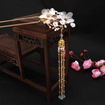  Wrapped flower hairpin diy material bag handmade classical walking tassel Hanfu headdress performance products