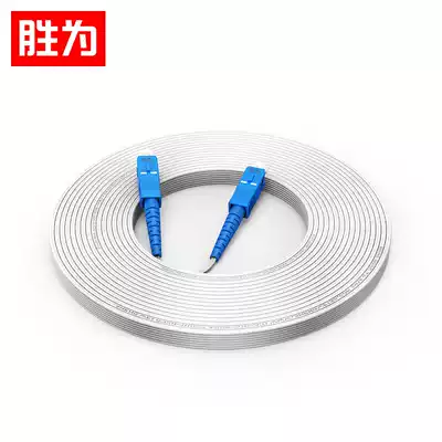 Sheng for leather wire optical fiber jumper telecommunications grade optical cable indoor and outdoor single-mode single-core optical fiber wire connected to the Cat 1 Core 2 steel wire 1 Core 3 steel wire finished jumper FSIP-1003