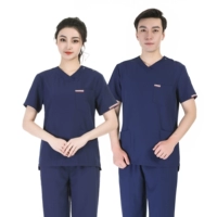 Четырехсторонний костюм с быстрым выдирающим цветом Скрытый синий костюм с короткими рукавами