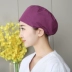 Mũ phòng mổ nữ cotton nguyên chất mũ y tế bác sĩ y tá mũ miệng nha khoa y tế mũ làm việc điều chỉnh khóa nắp tròn mũ trùm y tế mũ chụp tóc y tế 