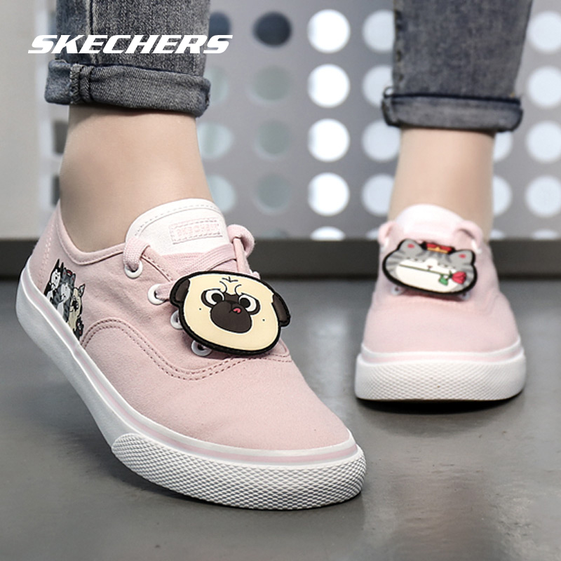 Skechers 斯凯奇 吾皇万睡联名款 女式帆布鞋 休闲鞋 双重优惠折后￥149包邮 多款多色可选