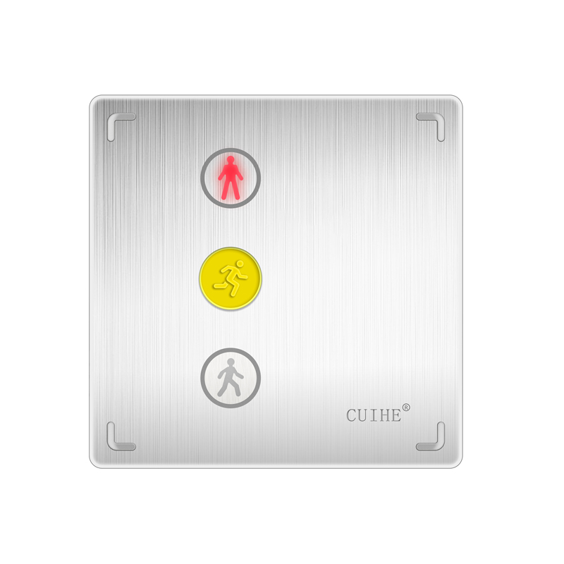 Extraction and stainless steel touch gate status LED switch red green status Display panel-Taobao