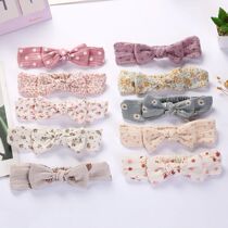 3 pcs Baby Girls Headband Set Bow Knot Head Wrap Bandage Kid