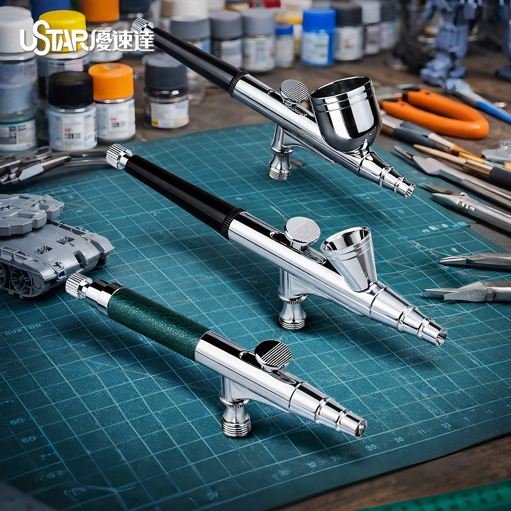 Аэрографический инструмент Yousuda model tool S-130 S130 Gundam с ручной росписью 0,3 мм двойного действия, юбилейное издание