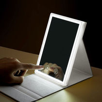 Xiaomi model cosmetic mirror Ctong LED bluetooth with light fill light desktop female rechargeable vanity mirror desktop folding