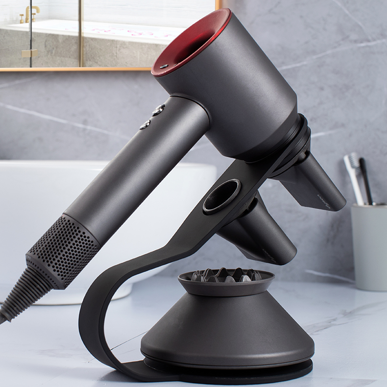 Dyson hair dryer bracket original hair dryer magnetic absorption nano shelf HD01 HD03 desktop vertical storage shelf