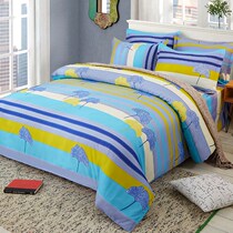 The quilt cover cannot be used to thicken the quilt cover single person double student Four Seasons Bed supplies the new