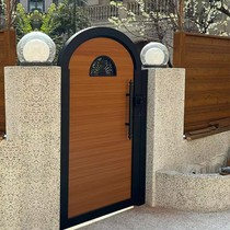 Aluminum alloy courtyard door outdoor garden door stainless steel villa door country house door aluminum art fence door