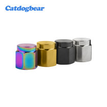 Cat Dog Bear Titanium Alloy Valve Cap Beautiful Mouth Valve Core Dust Cover Mountain Road Bike Bicycle French Mouth Valve Cap