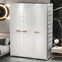 Minimalist Modern Home Economy Type of plastic hanging closet Improvised assembled children adult wardrobe storage Storage cabinets