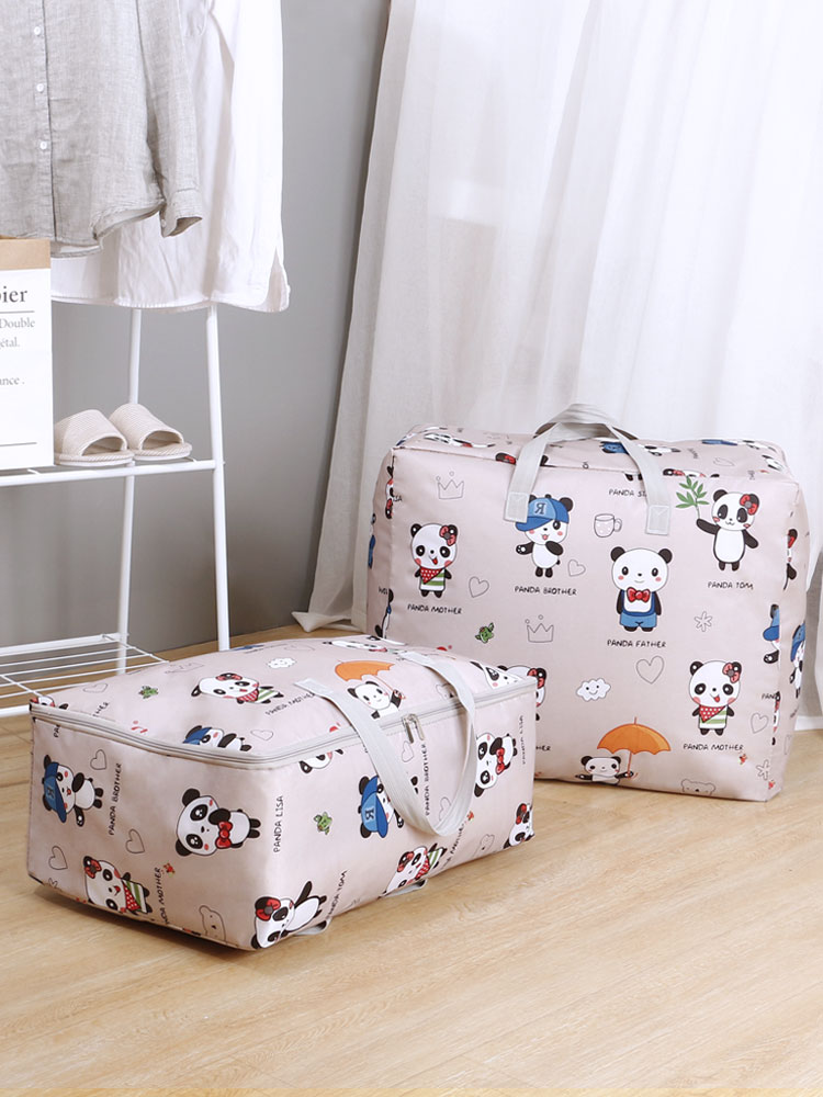 Home Giant Bully Cotton Quilted Bag Clothing Collection Bag Oversized Moving Pack Bag Luggage Bag Quilt Dust-Proof Bag
