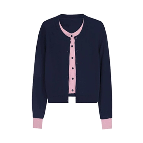 Комплект, демисезонный свитер, трикотажная куртка, подходит для подростков