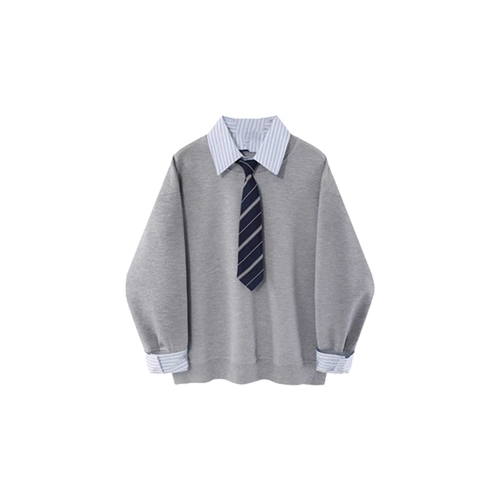 Студенческая юбка в складку, толстовка, весенний комплект, тренд сезона, городской стиль