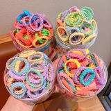 Детская безвредная резинка для волос, аксессуар для волос, не повреждает волосы