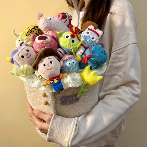 Игрушка, мультяшная кукла, подвеска для друга, букет, подарок на день рождения