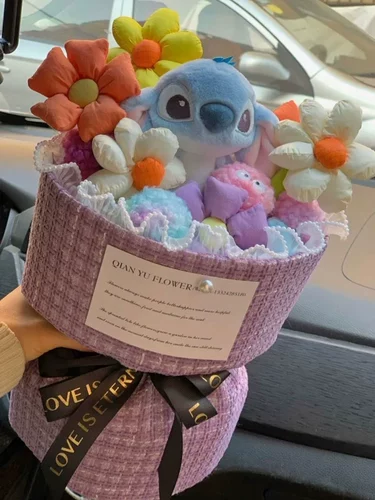 Клубника, плюшевая мультяшная кукла для друга, с медвежатами, букет, подарок на день рождения