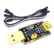 Tuhao Jin CH340E USB to TTL module to serial port in nine upgrade brush machine STC download line 340g