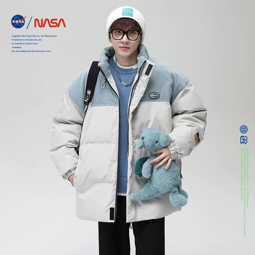 Вельветовый удерживающий тепло пуховик, куртка для влюбленных, парная одежда