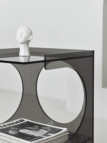 Дания Алд Дизайн Смысл легкий роскошный современный диван с маленьким боковым шкафом, мобильный C -образный C -угло