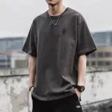 Tide, летняя японская ретро трендовая универсальная футболка с коротким рукавом для отдыха