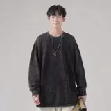 Демисезонный ретро лонгслив, толстовка, в американском стиле