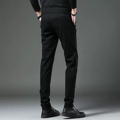 Демисезонные эластичные штаны для отдыха, свободный прямой крой, в корейском стиле, оверсайз