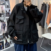 Черная четыре кармана на сай на молнии