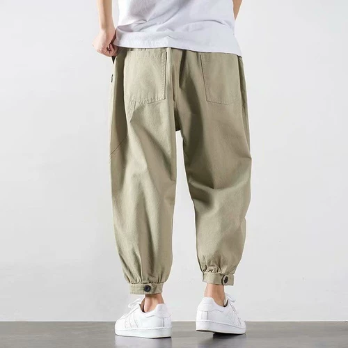 Летние японские трендовые модные штаны, большой размер
