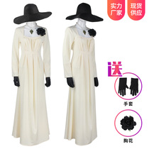 Biochemical Crisis 8 Village Vampire Lady Timitrescu Cosplay Costume Dress