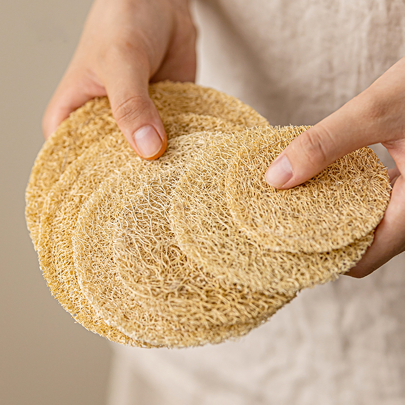 Loofah Tea Cup Mat, Purple Clay Teapot Heat Insulation Pad, Dry Brewing Platform, Water-Absorbing Teapot Mat, Tea Ceremony Accessories Loofah Tea Cup Mat, Purple Clay Teapot Heat Insulation Pad, Dry Brewing Platform, Water-Absorbing Teapot Mat, Tea Ceremony Accessories