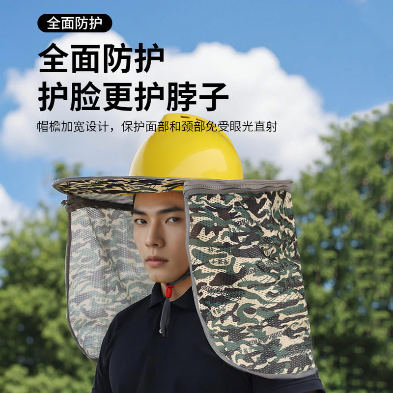 🌟折叠安全帽：工地必备神器，一顶顶出新高度！🌟 其他头部防护用品 淘宝百科网 