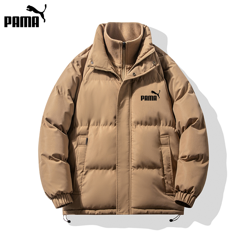 2023 New cotton clothes men warm winter thickened cotton padded jacket trendy looters Tide Cards Bread cotton clothes-Taobao