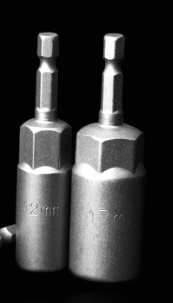 Flashlight turn drill bit sleeve 8mm5 5mm inner hexagon knife electric pneumatic wrench charging drill 