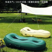One-click inflatable bed electric automatic inflatable sofa outdoor light and portable inflatable mattress travel camping