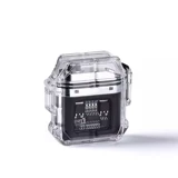 Прозрачная водонепроницаемая высококачественная креативная электронная ветрозащитная зажигалка с зарядкой