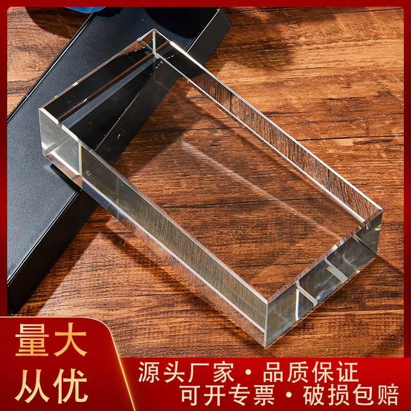 Crystal brick square transparent glass partition wall background wall bar Fine Polished Glass Brick color hot melt curtain wall View wall