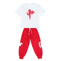 National Day hip-hop childrens trendy clothing Chinese style primary school sports meeting class uniforms girls kindergarten cheerleading costumes