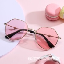 Baby Sunglasses Children Sunshade Sunscreen Boys and Girls Decorative Sunglasses Cute Fashion Anti-UV Glasses Tide