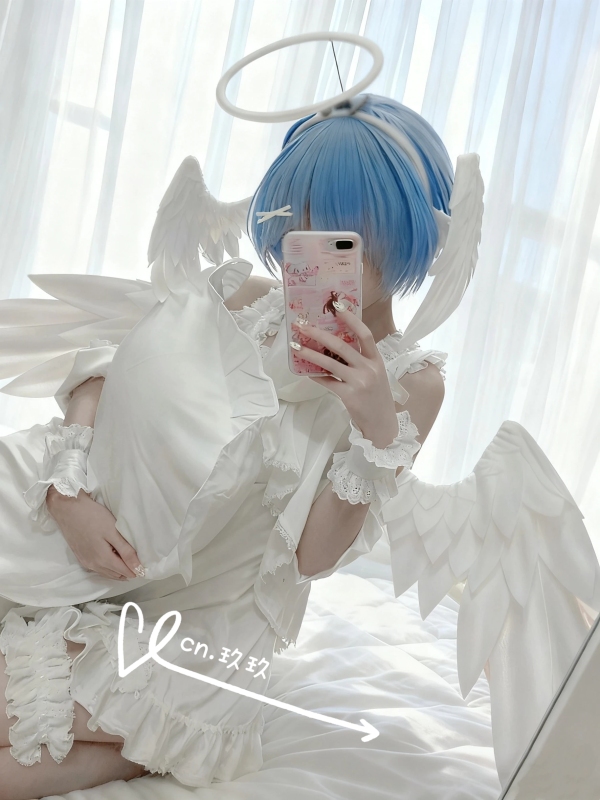 Rem Cosplay Wings from Jiujiu, Tsubaki Tsubaki Cosplay Wings from Blue Archive, Shirakami Mizu Cosplay Wings Rem Cosplay Wings from Jiujiu, Tsubaki Tsubaki Cosplay Wings from Blue Archive, Shirakami Mizu Cosplay Wings