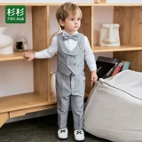 Костюм мальчика цветочника, классический костюм для мальчиков, детская одежда для мальчика, детское платье девочки цветочницы, наряд на выход, подарок на день рождения