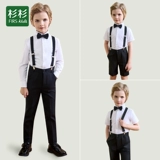 Детский классический костюм для мальчиков, платье девочки цветочницы, комбинезон, пианино, наряд для музыкальных выступлений, благородный крой