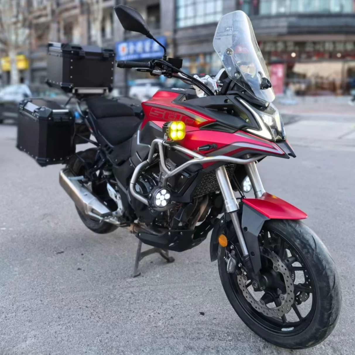 Новый Wuji 525ds ралли-кар на кромке 500ds для внедорожных гонок Benelli 502x дорожный мотоцикл