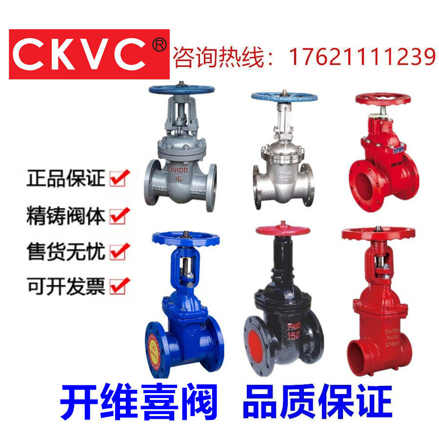 Opening Viecki valve Z41 5X H16 H16 and hard sealing cast steel stainless steel trench gate valve DN50 65 80100