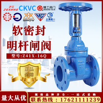 Shanghai enterprise Kaivaixi Shanghai Airlines Oetleming pole fire flange gate valve Z41X-16Q works with DN150