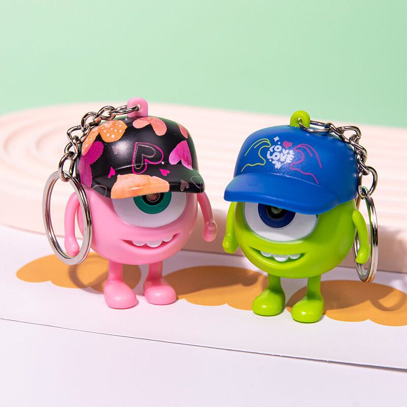Big-Eyed Boy Keychain That Lights up and Says "I Love You," Three-Eyed Boy Pendant That Lights up and Makes Sounds, I Love You Toy Big-Eyed Boy Keychain That Lights up and Says "I Love You," Three-Eyed Boy Pendant That Lights up and Makes Sounds, I Love You Toy