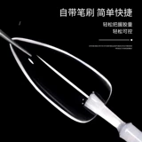 Клей для маникюра, накладные ногти с кистью, алмаз, прозрачный аксессуар, долговременный эффект