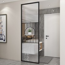 Nordic Light Extravagant Iron Art Screen Partition Living Room Handwashing Desk Brief modern Changhong Glass shelve into the house